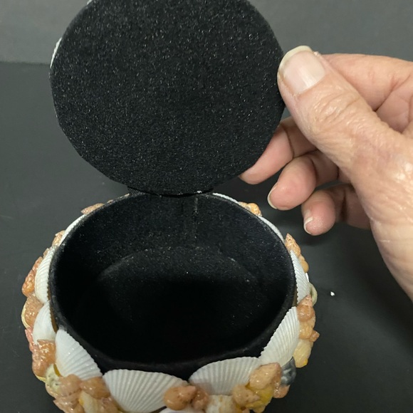 Genuine Shell Covered Trinket Box - Picture 6 of 9